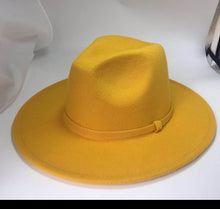 Load image into Gallery viewer, Boss Fedora (Yellow)
